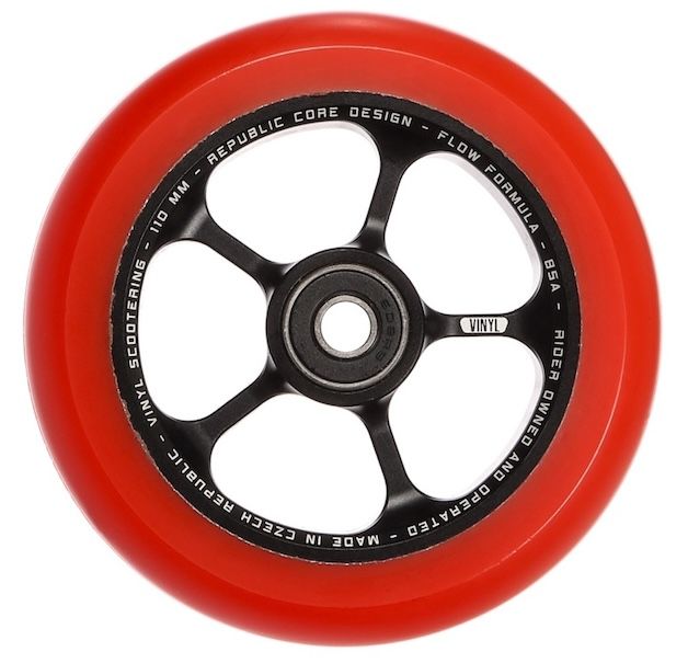 Kolešček Vinyl Republic 110 Red